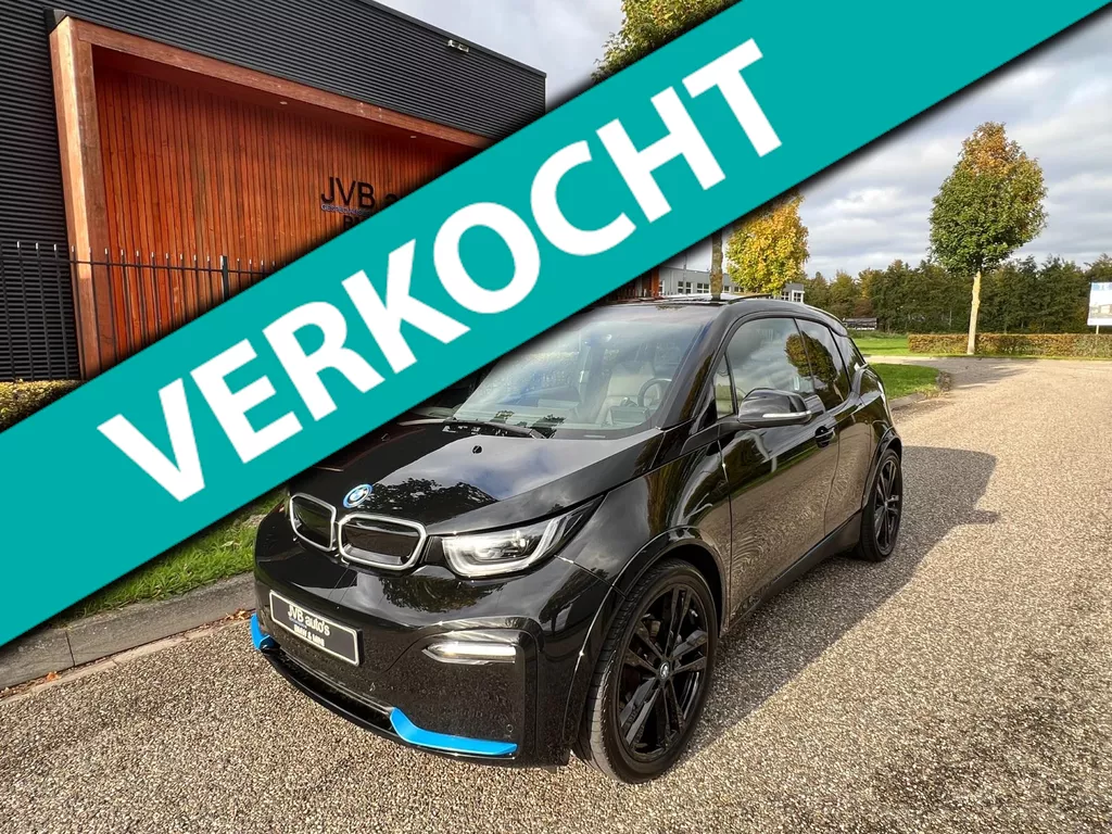 BMW I3 i3S 120Ah, SoH 94,2, incl. BTW, schuifdak, leder, camera, stoelverwarming