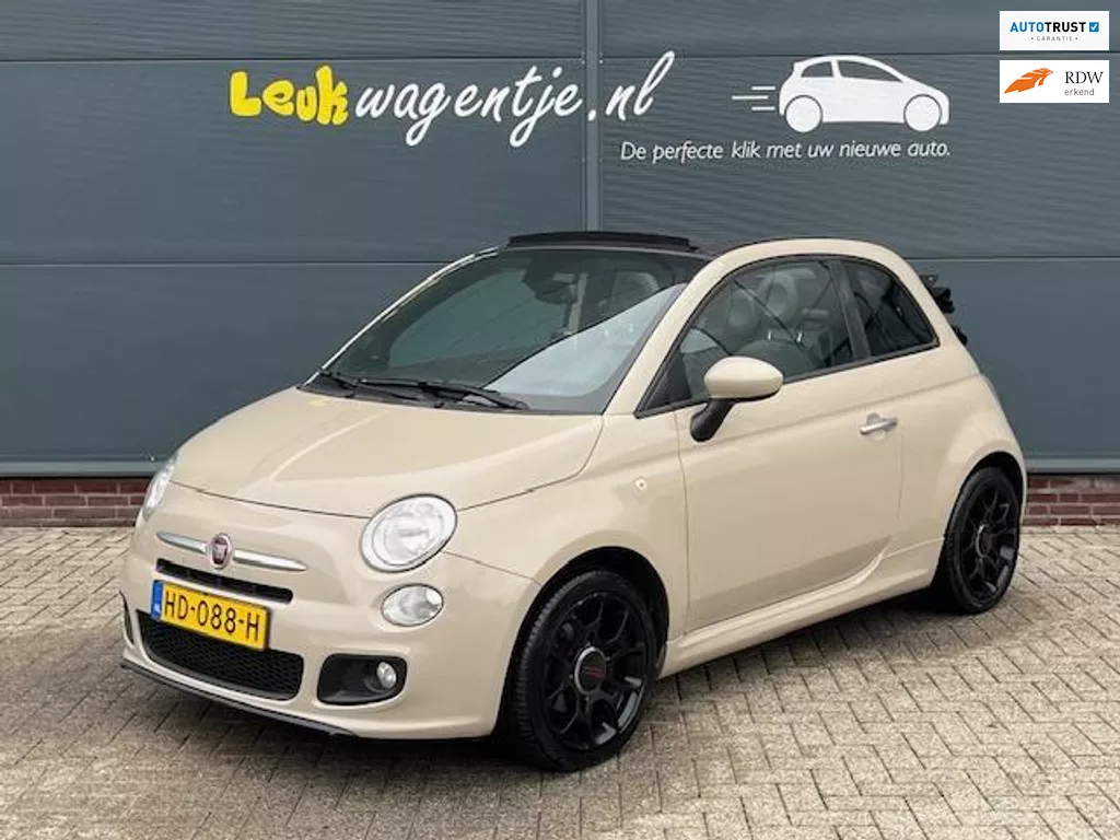Fiat 500 C 0.9 TwinAir Turbo 500S Cabrio *climate *16” *NL