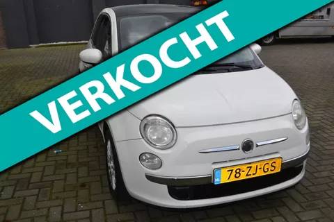 Fiat 500 1.2 Lounge Panor./Airco/ Echt Mooie Auto
