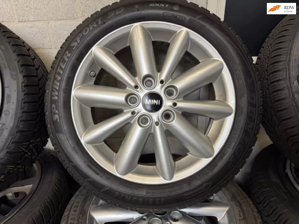 Mini Mini : complete winterset lichtmetaal 16 inch Dunlop