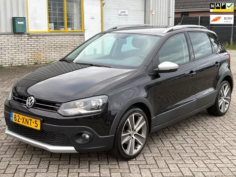 Volkswagen Polo 1.2 TSI 105 PK AUT Bj 2012 Cross Sportpakket 5 Deurs Ecc Airco Navi Parkeersensoren Elec.Pakket Spoilers 17 Inch