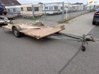 Caravan onderstel met compleet kenteken