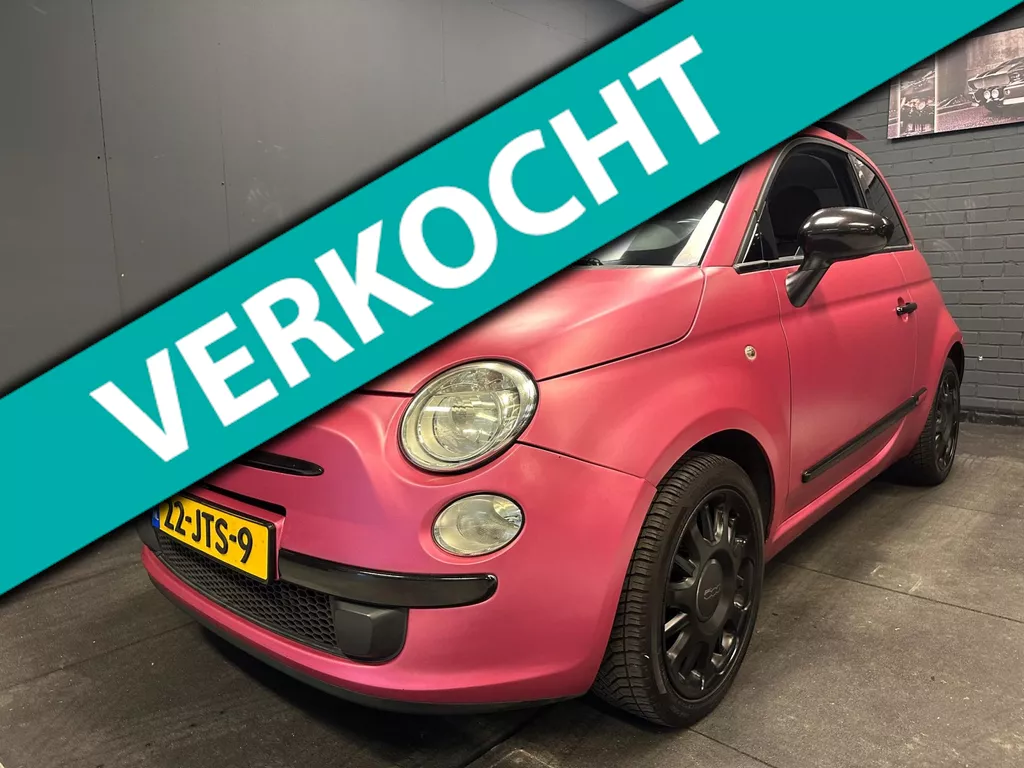 Fiat 500 1.2 APK 11-2026 Pano-dak AUTOMAAT NL NAP Leder Camera.
