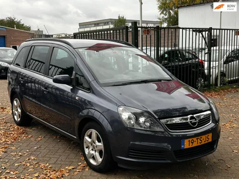 Opel Zafira 1.8 Enjoy 7personen 1e eigenaar dealer onderhouden airco cruis control cv op afs