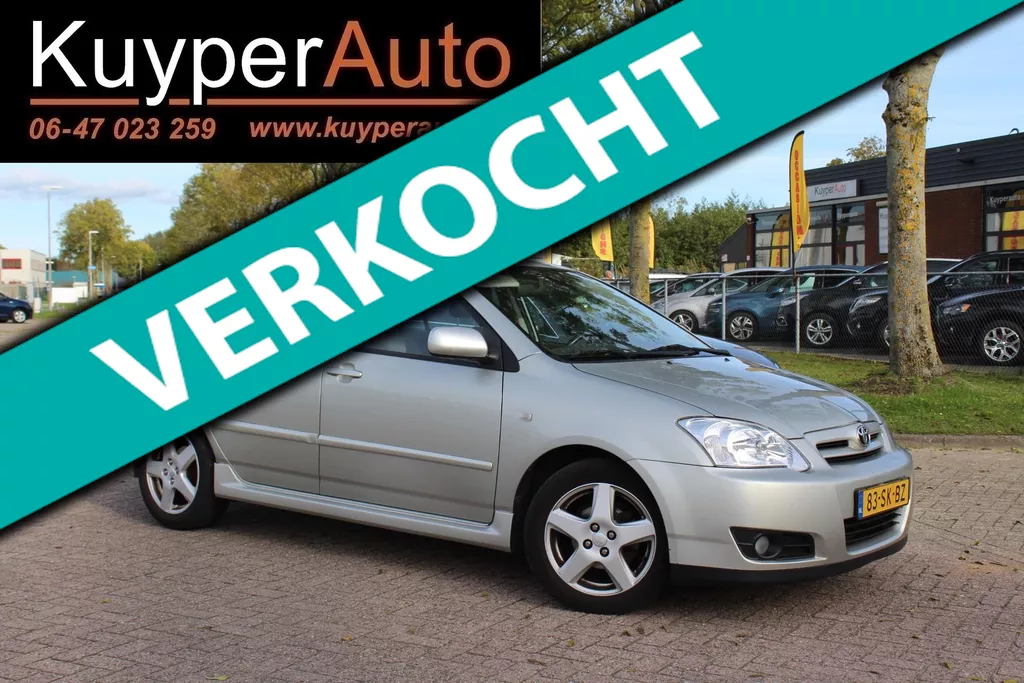 Toyota Corolla 1.6 VVT-i Sport Anniversary CLIMA CRUISE TREKHAAK DEALER ONDERHOUDEN