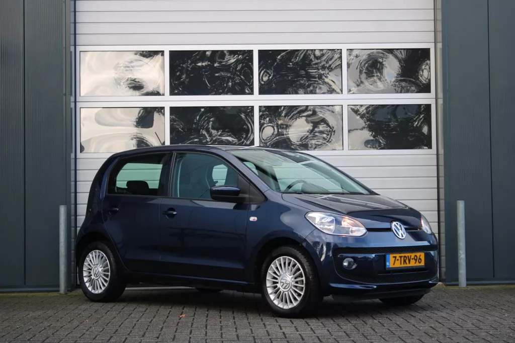 Volkswagen Up! 1.0 high up! Automaat 5-Deurs Airco/Cruise/PDC/Navi/Bluetooth/15"LM/Elek.Ramen/1e.Eigenaar/Dealeronderhoud/12.254km