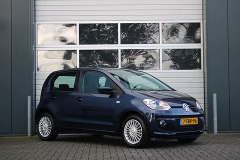 Volkswagen Up! 1.0 high up! Automaat 5-Deurs Airco/Cruise/PDC/Navi/Bluetooth/15"LM/Elek.Ramen/1e.Eigenaar/Dealeronderhoud/12.254km