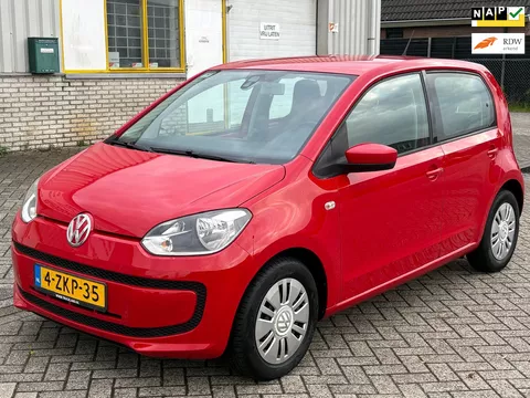 Volkswagen Up! 1.0 I 12V 60 PK Bj 2015 move up! BlueMotion 1e Eig 5 Deurs Weinig Km,s 49.783 Airco Stuurbekr Airbags Elec.Pakket