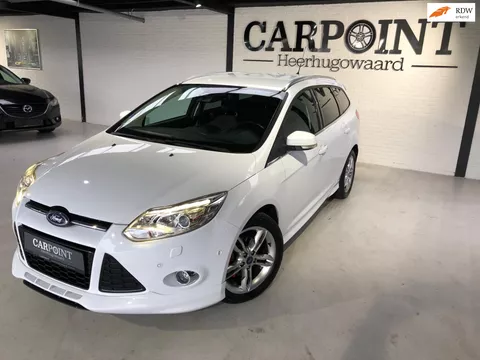 Ford Focus Wagon 1.0 EcoBoost 125PK 2014 ST-Line Keyless Entry Xenon Cruise Clima Pdc Nette Auto