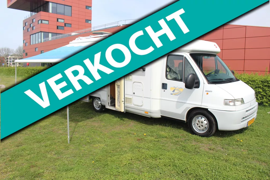 Fiat Burstner 2.8 Tdi, Airco, Cruise control, Vast bed / Frans bed.