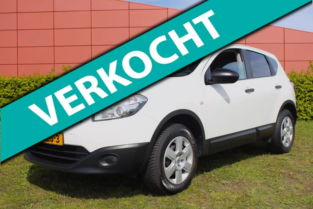 Nissan Qashqai 1.6 Visia, Open dak, Trekhaak, Nieuwe APK.