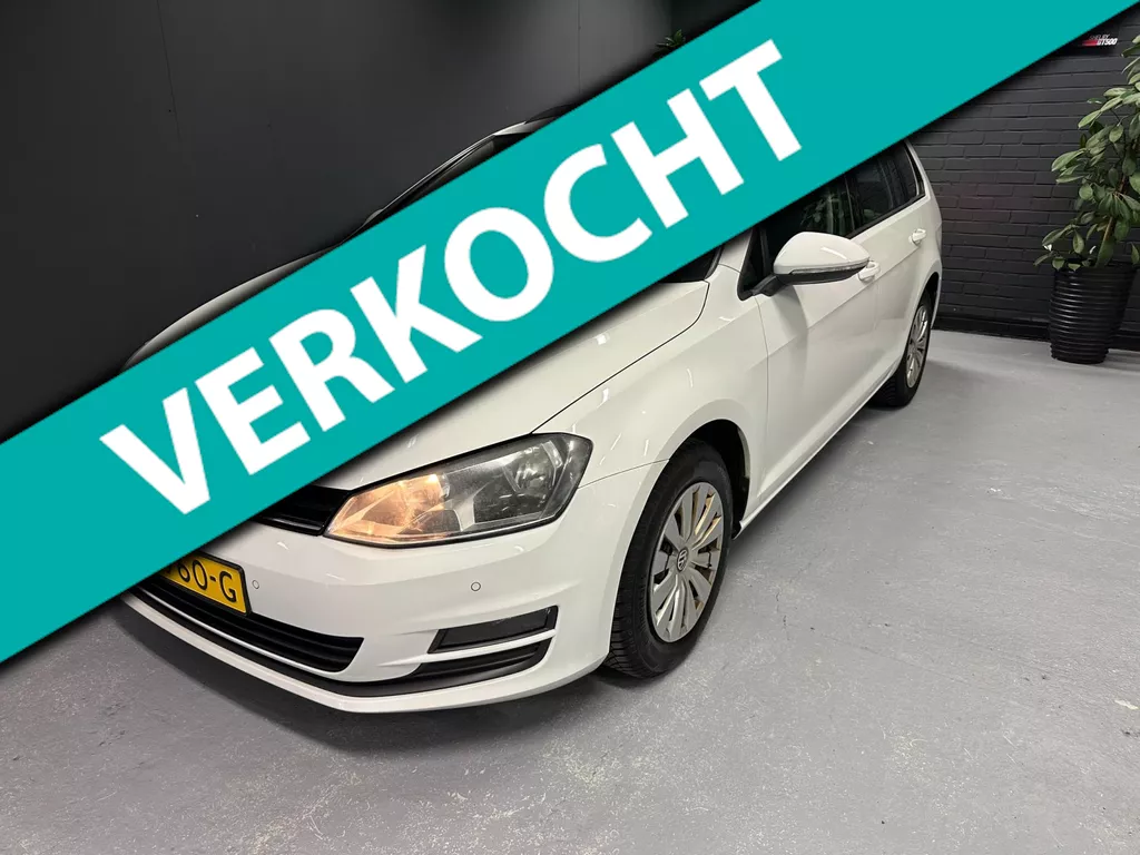 Volkswagen Golf Variant 1.6 TDI BlueMotion BJ12-2015 DSG Automaat NAP NL Auto.