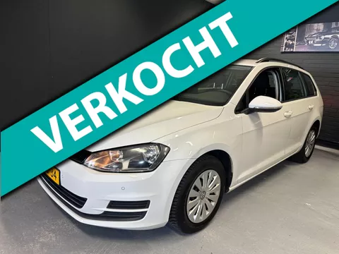 Volkswagen Golf Variant 1.6 TDI BlueMotion DSG Automaat NAP NL1de eigenaar VW onderhouden.