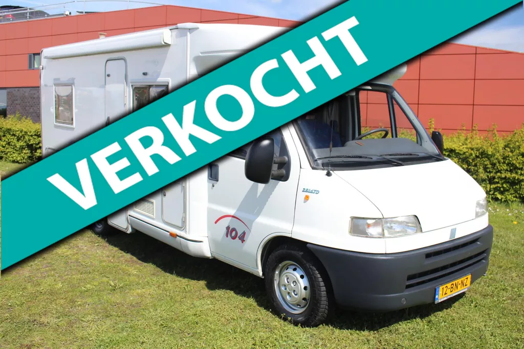 Fiat Ducato Challenger 2.8 Tdi, Vast bed / Frans bed. Nieuwe APK.