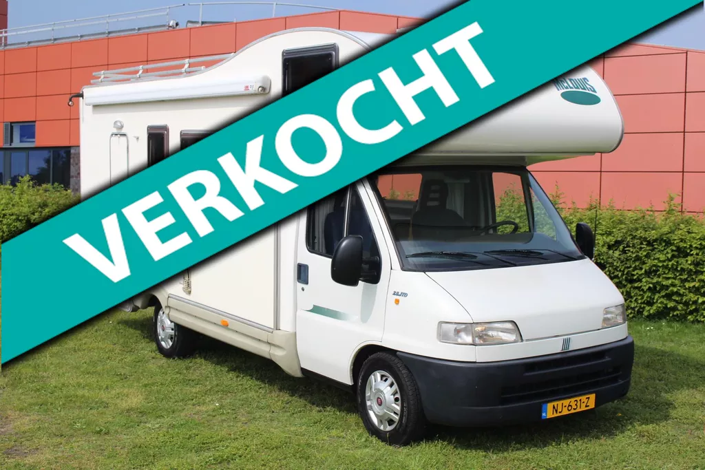 Fiat MC LOUIS 2.8 JTD 7 Persoons, Stapelbed, Nieuwe APK.