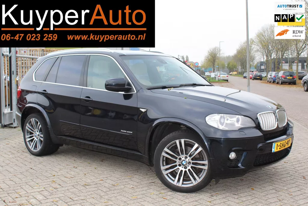 BMW X5 XDrive40d High Executive NAP AUTOMAAT NAVI LEDER 4x4 TREKHAAK