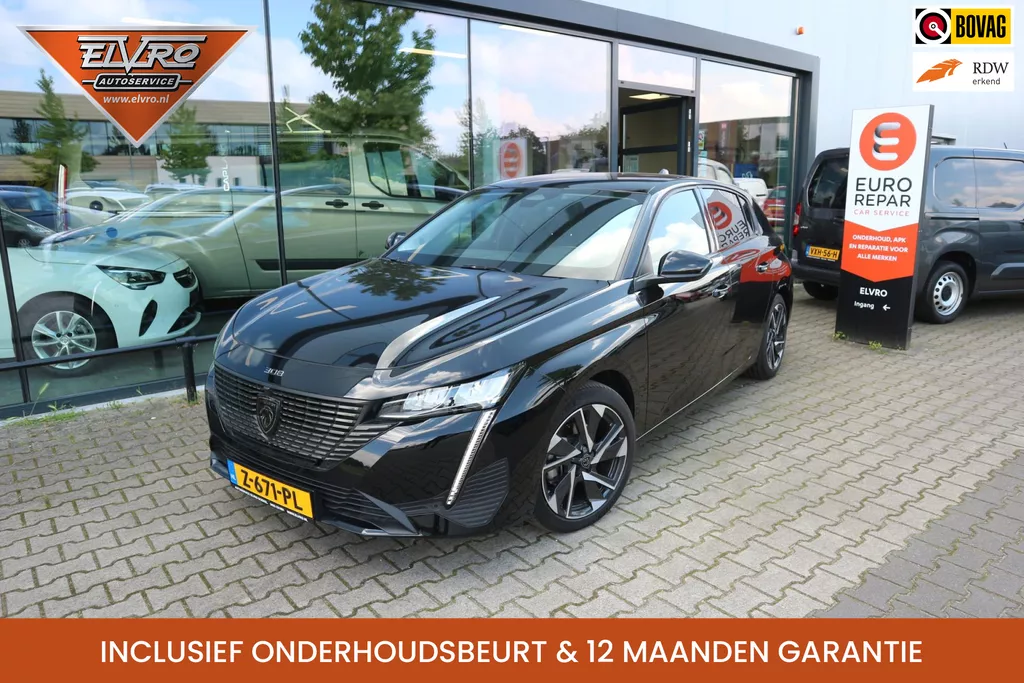 Peugeot 308 1.2 PureTech Allure Pack 130PK LEDER CAMERA KEYLESS ADAPTIVE CRUISE RIJKLAARPRIJS!!