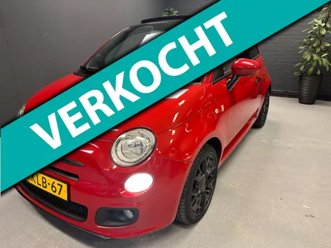 Fiat 500 C 0.9 TwinAir 500S Cabrio Sport-Line LM NL NAP APK RIJKLAAR.