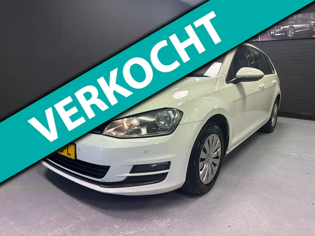Volkswagen Golf Variant 1.6 TDI BlueMotion DSG Automaat Navi Parkeersensoren 1eigenaar NAP