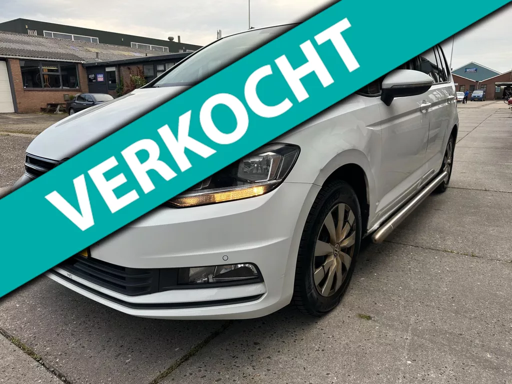 Volkswagen Touran 2.0 TDI SCR Multi-Stuur Navi Parkeer-Sen. DSG APK 2025.