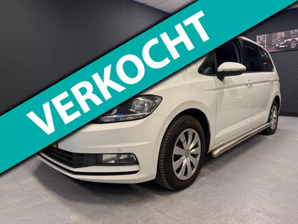 Volkswagen Touran 2.0 TDI SCR Comfortline Parker-Sen. 2017 DSG Rijdt Goed !