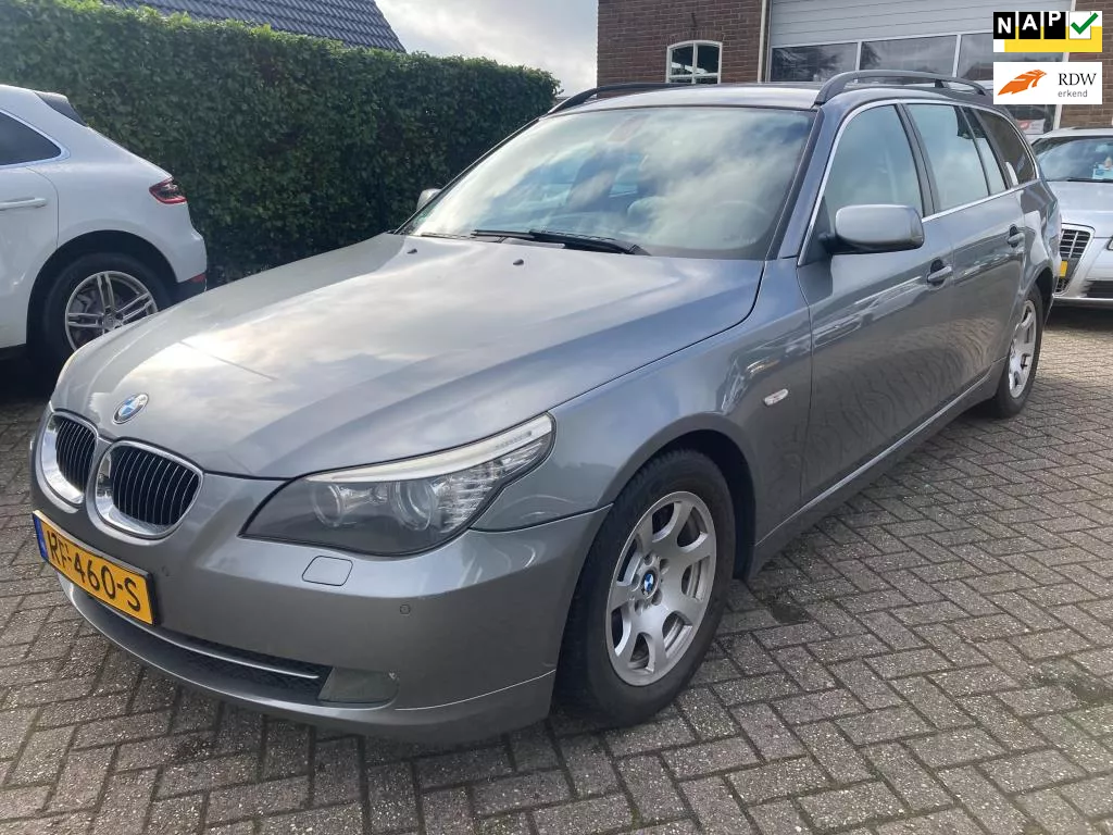 BMW 5EHR 525i Executive Touring Bj 2009, APK TOT 04-2026, Clima, Cruise Pdc, inruil is mogelijk