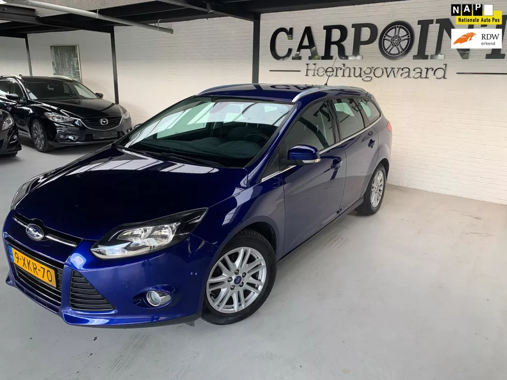 Ford Focus Wagon 1.0 EcoBoost Edition Plus 2014 125PK Orig NL Dealer OH Navi Cruise Clima Parkpilot Bordenherkenning