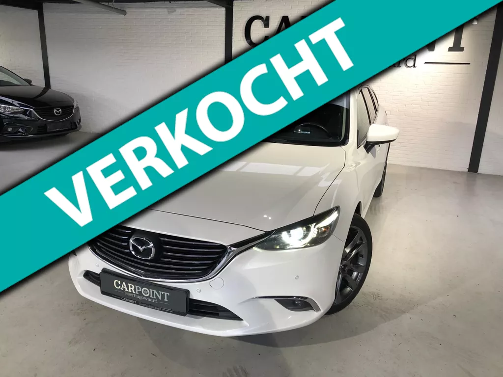 Mazda 6 Sportbreak 2.5 SkyActiv-G 192PK GT-M 2015 Automaat*Head-Up*Navi*Keyless Entry Dealer O.H Volle Auto