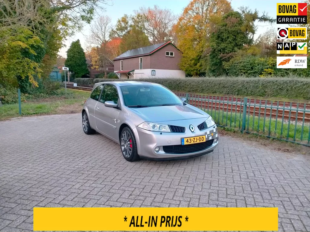 Renault Mégane 2.0-16V T F1 Team R26 RS zeer netjes!! liefhebbersauto! ALLINPRIJS
