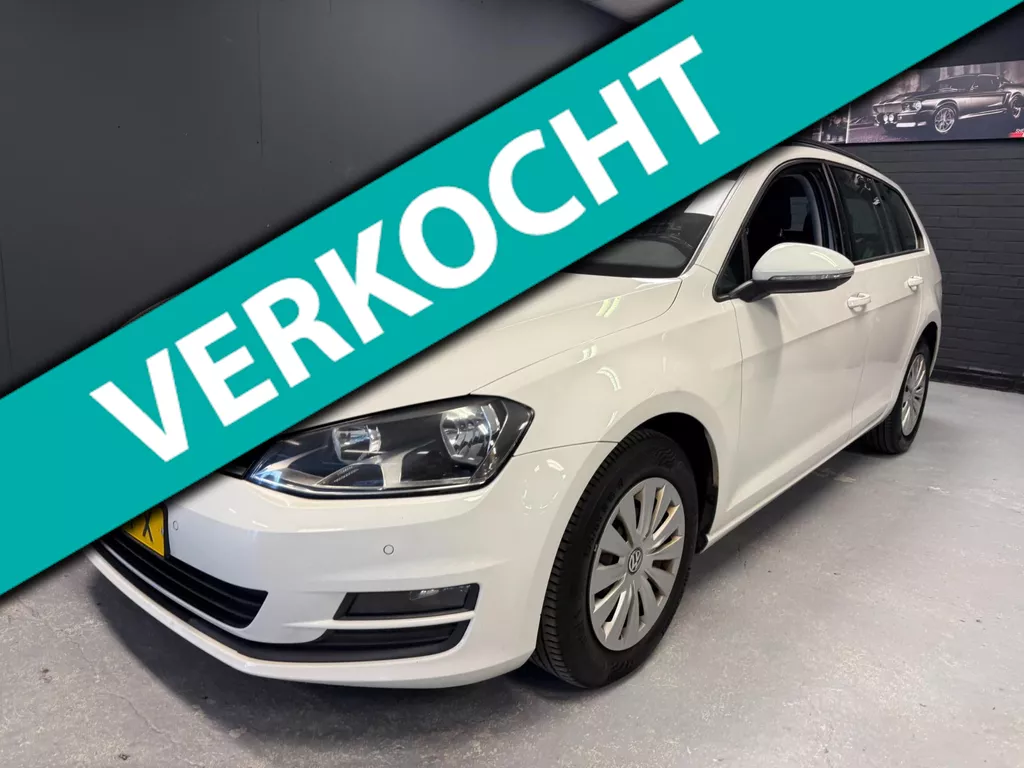 Volkswagen Golf Variant 1.6 TDI BlueMotion Navi Parkeersenso