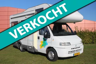 Fiat 230 2.5 D Knaus, Nieuw interieur. APK.