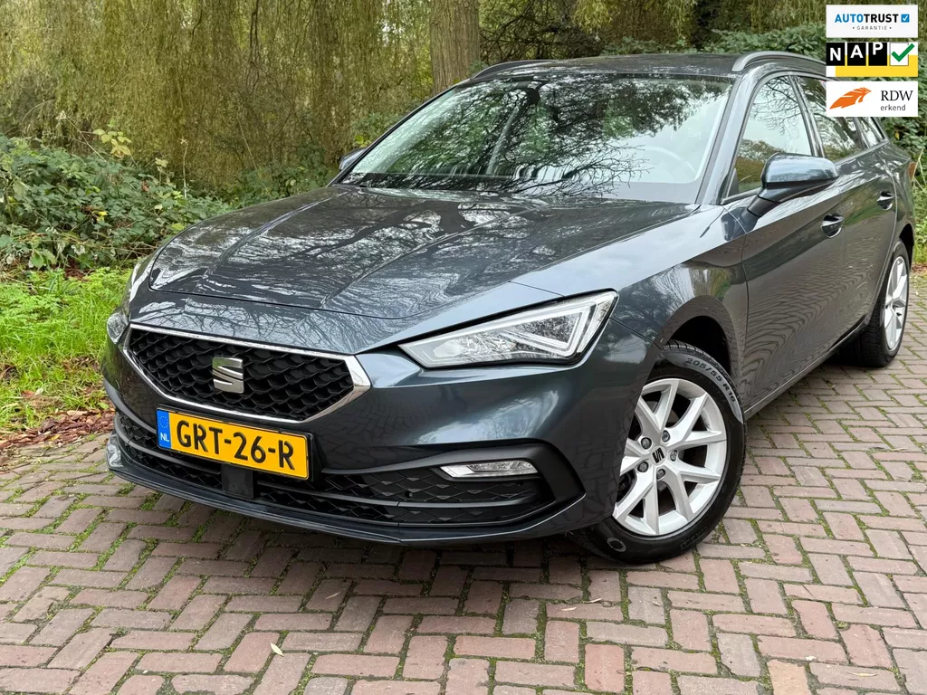 Seat Leon Sportstourer 1.0 TSI Style Business Intense 1 Eig. 53000 km b.j. 11-2021, Navi ,Carplay