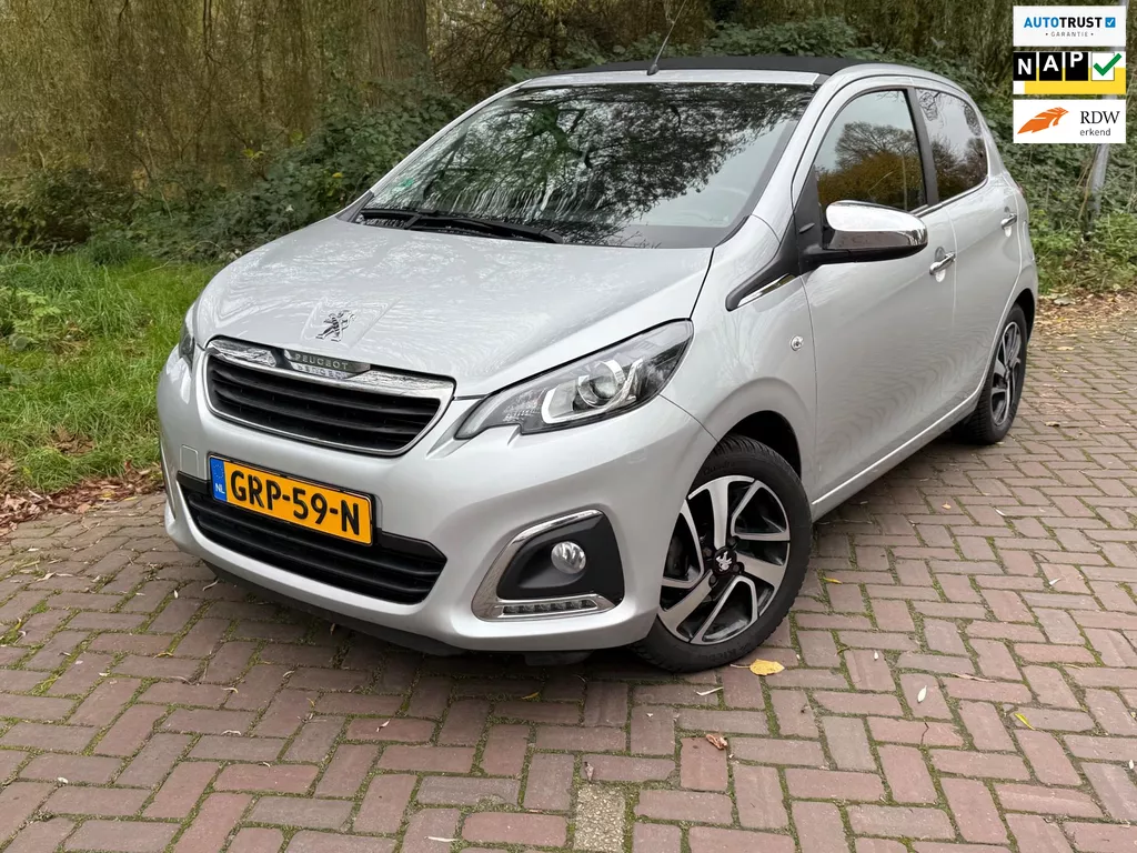 Peugeot 108 1.0 e-VTi Allure TOP! cabriotop 1 Eig.b.j. 6-2020 77000 km Camera Led verl.