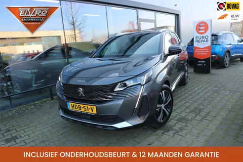 Peugeot 3008 1.2 PureTech GT AUTOMAAT NAVI CAMERA ALCANTARA KEYLESS RIJKLAARPRIJS!!