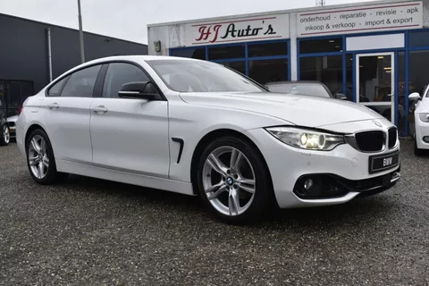 BMW 4-serie Gran Coupé 420i alpinweiss 3