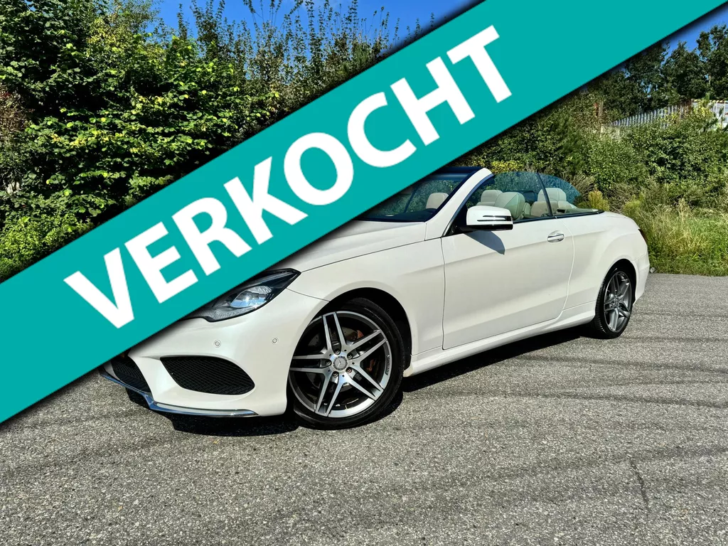 Mercedes-Benz E-klasse Cabrio 200 Prestige AMG
