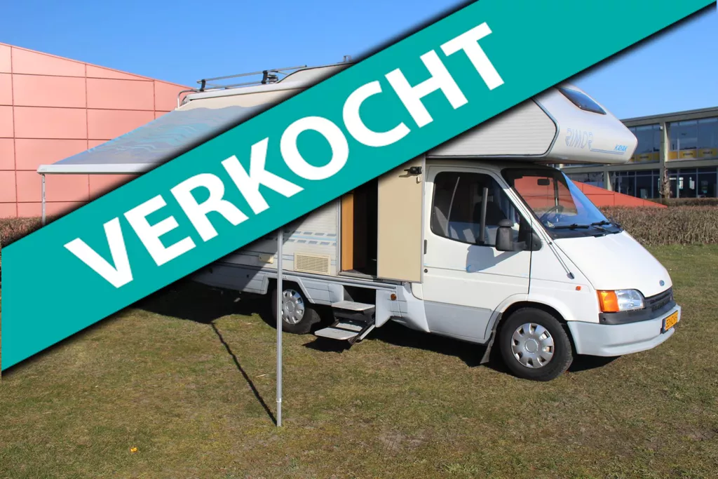 Transit Rimor 2.5D Alkoof camper, 2 jaar APK.