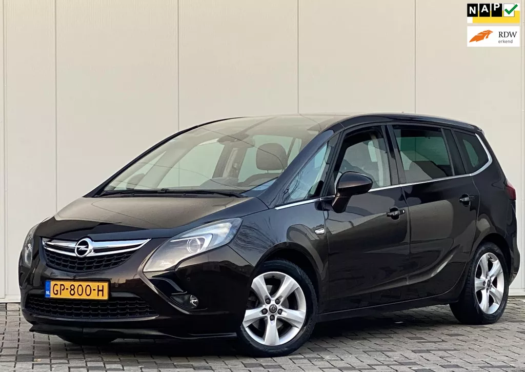 Opel Zafira Tourer 1.4 Cosmo 7persoons Panorama Navi Camera Leer