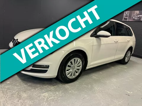 Volkswagen Golf Variant 1.6 TDI BlueMotion NAP NL 1eigenaar dealer onderhouden.