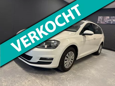 Volkswagen Golf Variant 1.6 TDI BlueMotion NAP NL 1eigenaar dealer onderhouden.