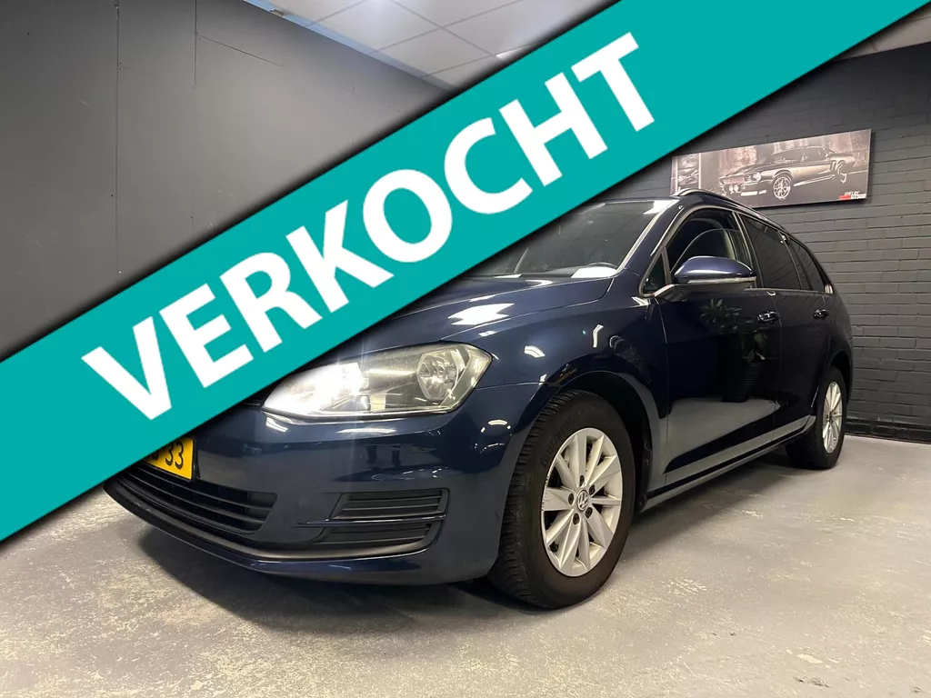 Volkswagen Golf Variant 1.6 TDI NAP NL 1eigenaar VW Dealer DSG multi-stuur