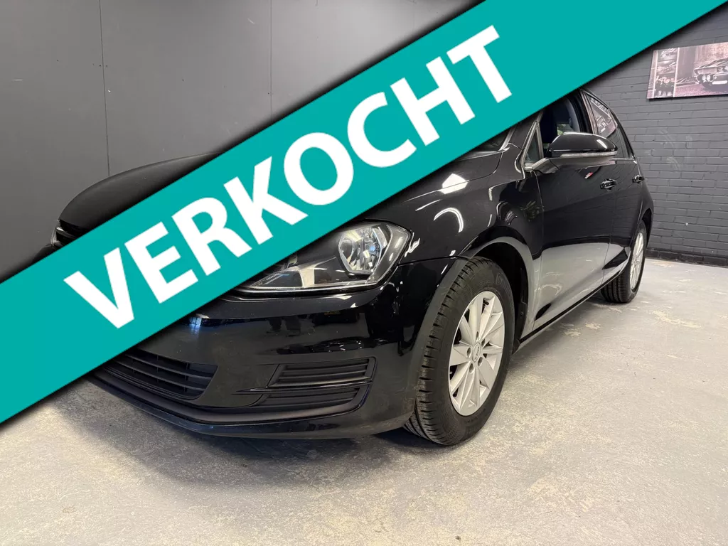 Volkswagen Golf 1.6 TDI Navi Parkeer V+A Multi Stuur 1E EIGENAAR