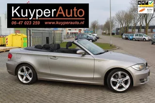 BMW 1-serie Cabrio 118i Executive ned auto NAP NAVI MULTIMEDIA WINDSCHERM PARKEERSENSOREN