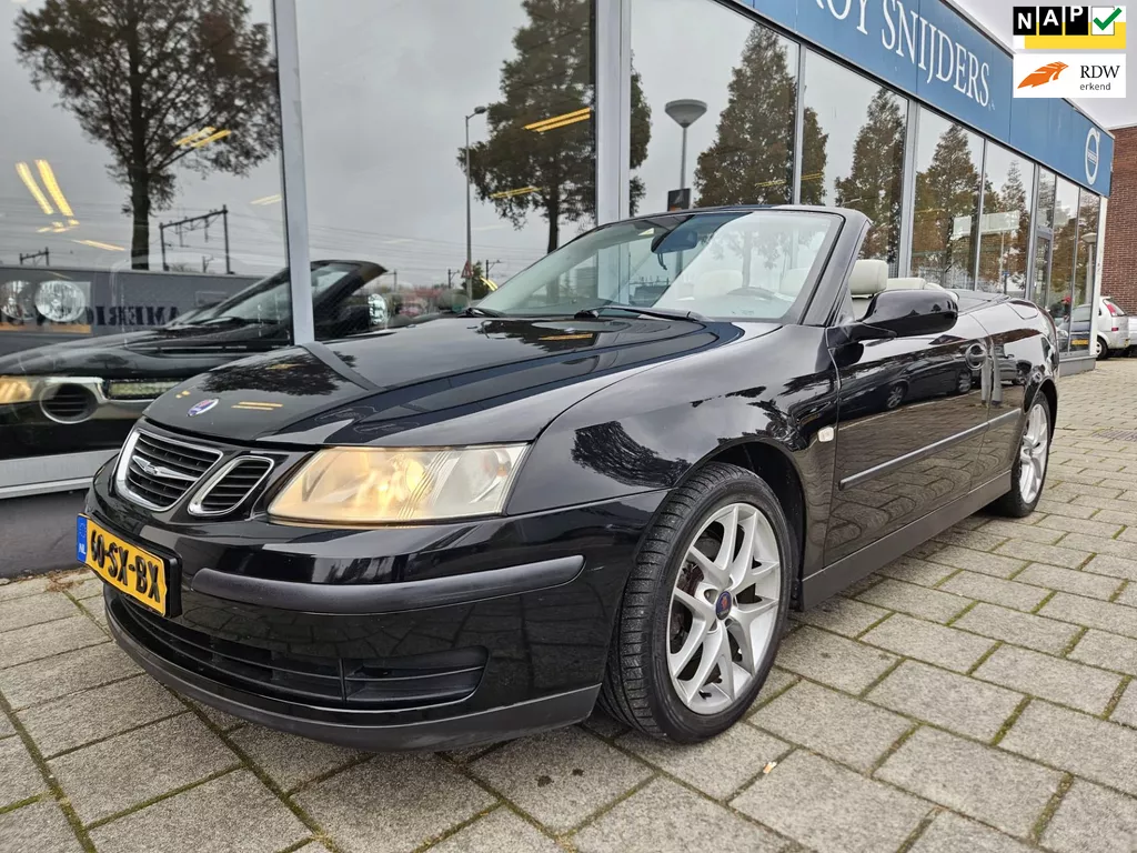 Saab 9-3 Cabrio 1.8t Vector - Stoelverw. Cruise Contr. Trekhaak
