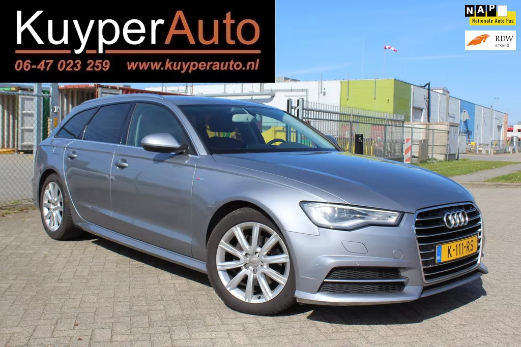 Audi A6 Avant 2.0 TDI ultra S Edition AUTOMAAT vol leder multimedia trekhaak parkeersensoren