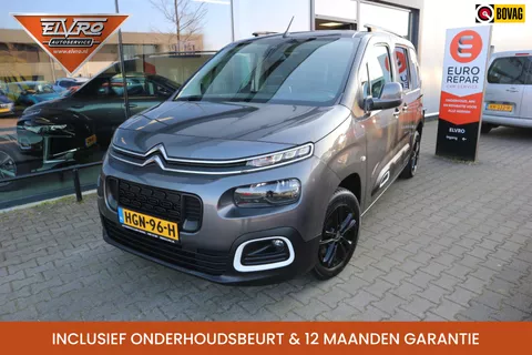 Citroen BERLINGO 1.2 PureTech Shine AUTOMAAT 130PK NAVI CAMERA CRUISE CLIMA TREKHAAK RIJKLAARPRIJS!!