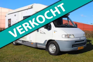 Bürstner Fiat Ducato t 604 2.5 Tdi Frans bed /vast bed.