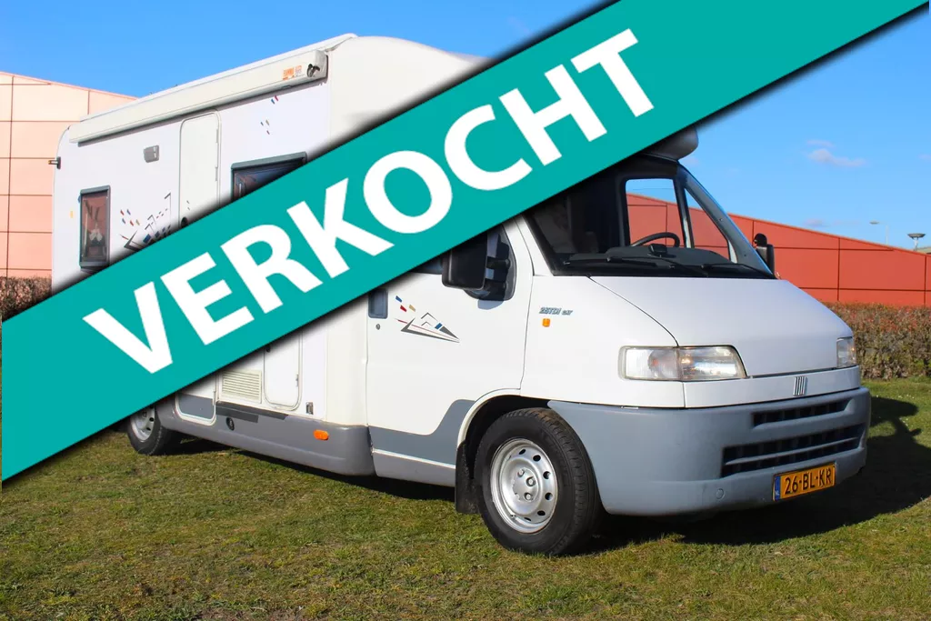 Bürstner Fiat Ducato t 604 2.5 Tdi Frans bed /vast bed.
