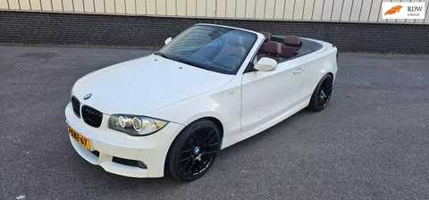 BMW 1-serie Cabrio 118i High Executive m pakket navi sportst xenon