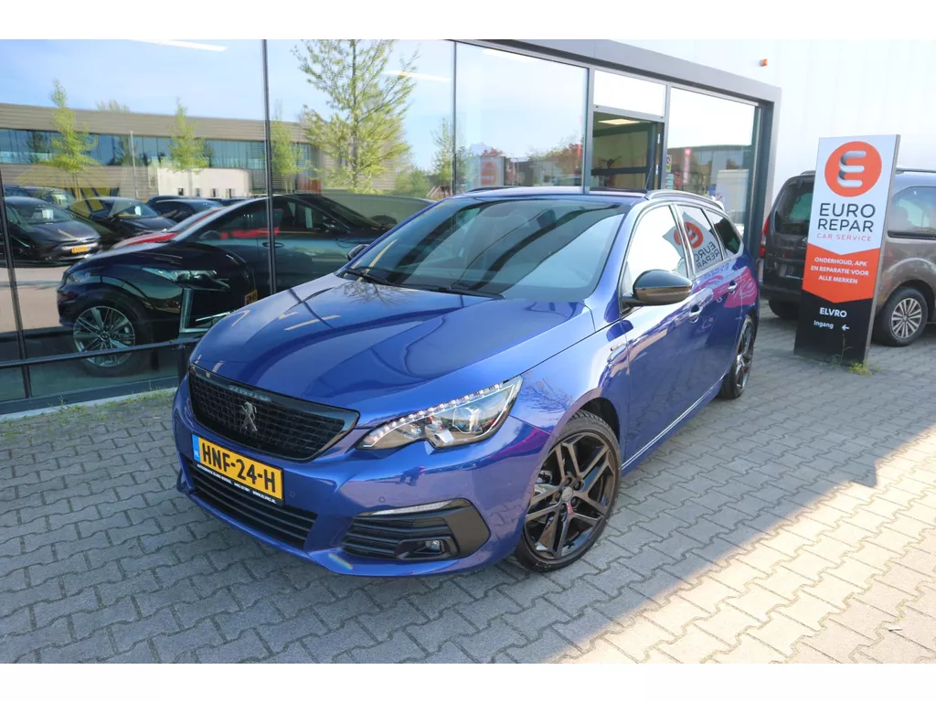 Peugeot 308 SW 1.2 PureTech GT-line AUTOMAAT NAVI MASSAGE ALCANTARA BLACKPACK 18INCH PDC V+A KEYLESS RIJKLAARPRIJS!!